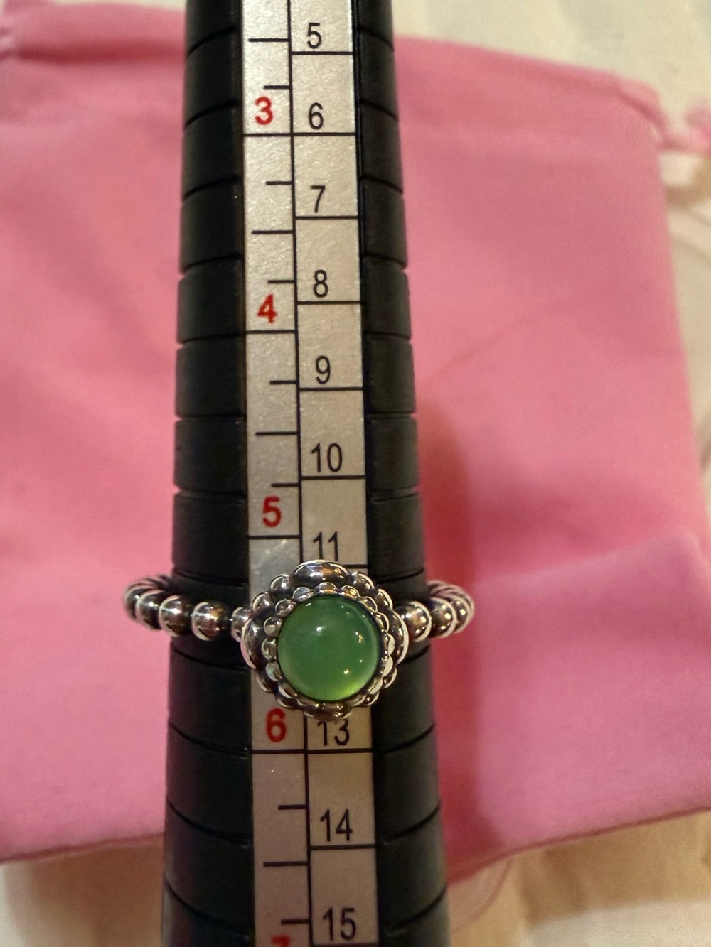 retired genuine Pandora "Birthday Blooms" ring,